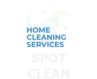 Blue and Green Simple Cleaning Services Logo (1)